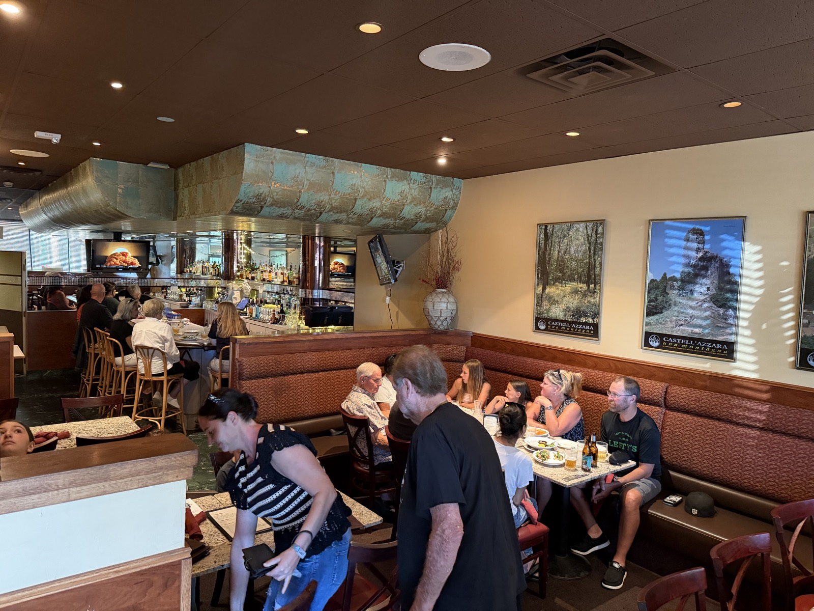Inside Azzara's. Photo: Morgan Linton